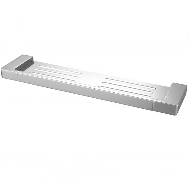 Quaz square metal bathroom shower shelf